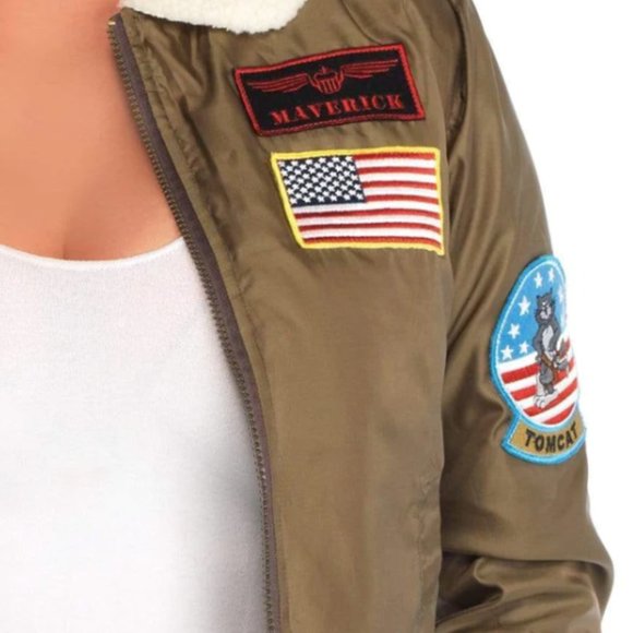 Top Gun Nylon Bomber Jacket - Picture 4 of 6